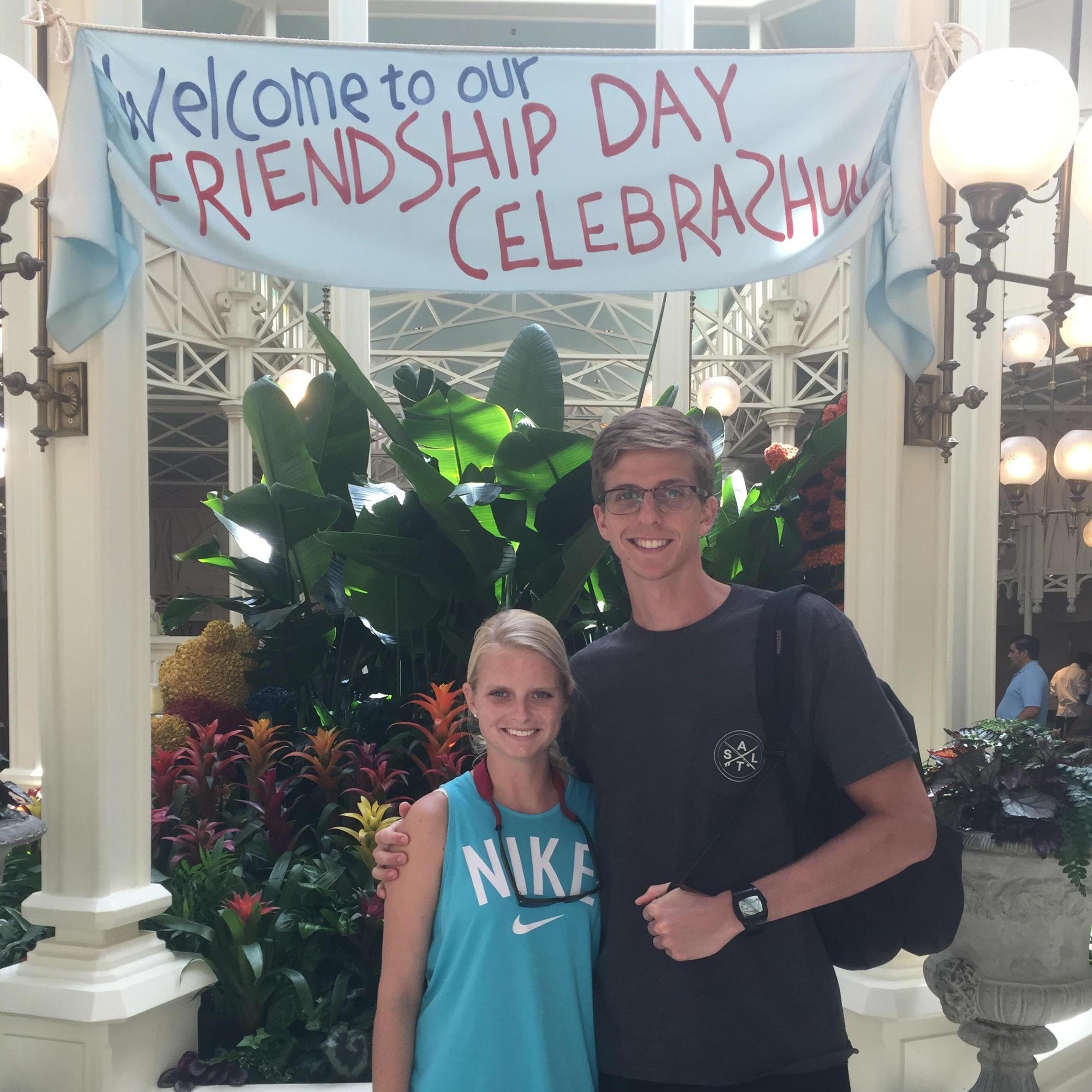 Lunch in Disney, one of our favorite places!