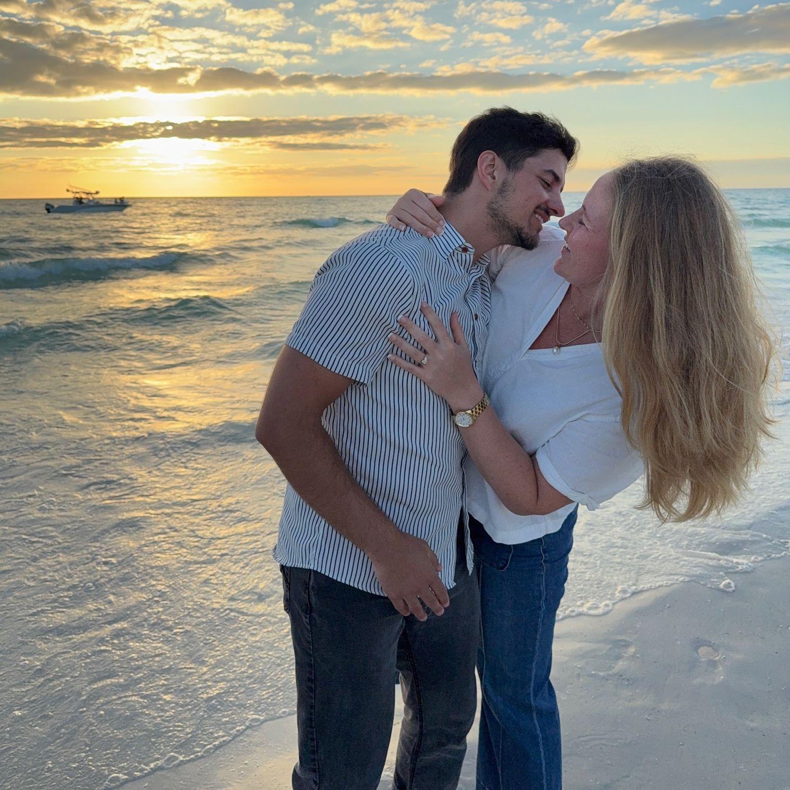 An impromptu photoshoot on the beach turned into some incredible photos and very memorable moments