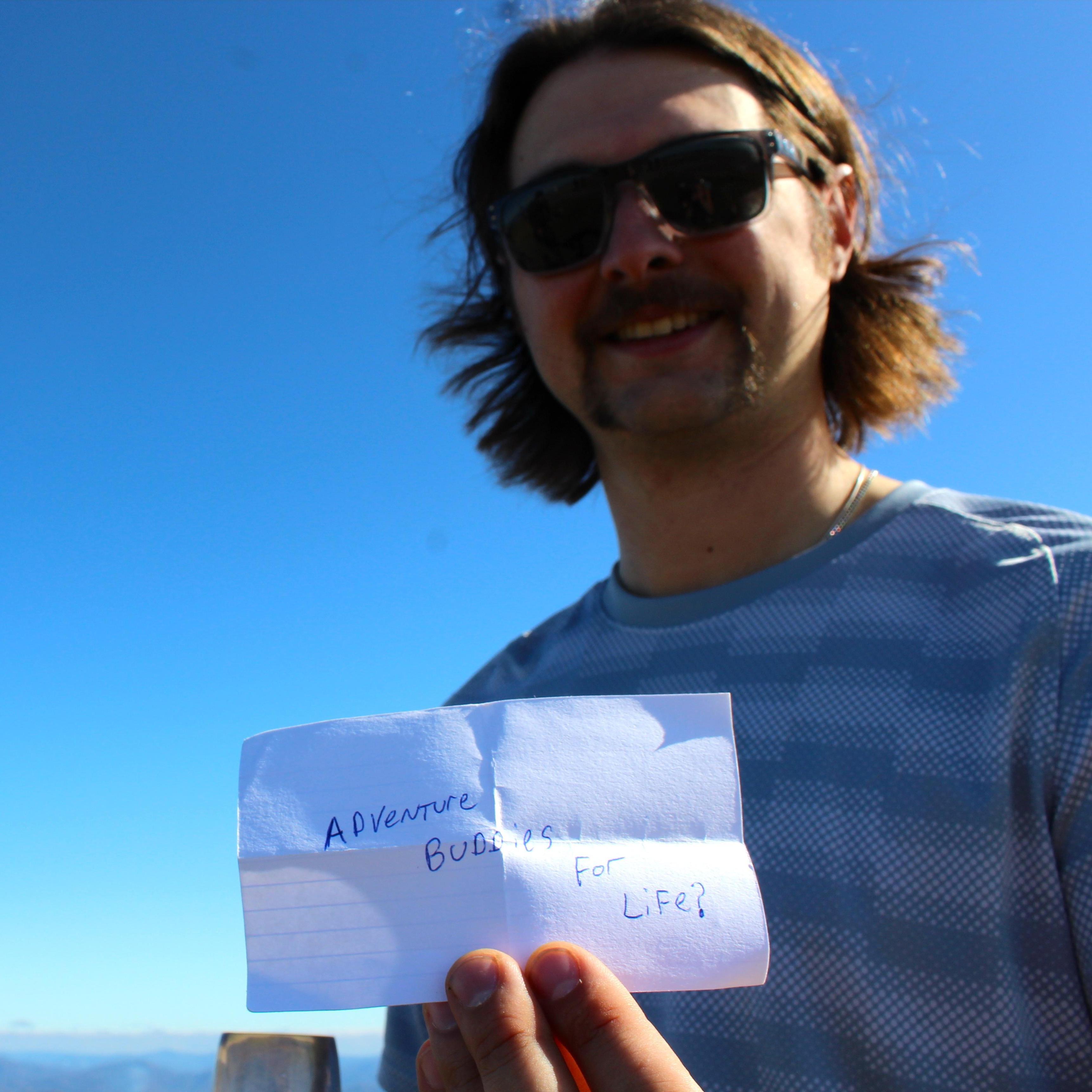 "Adventure Buddies for Life?" YES!