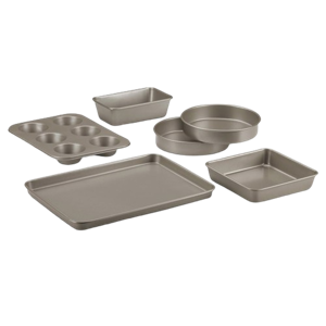 Cuisinart 6-Piece Classic Bakeware Set, Champagne