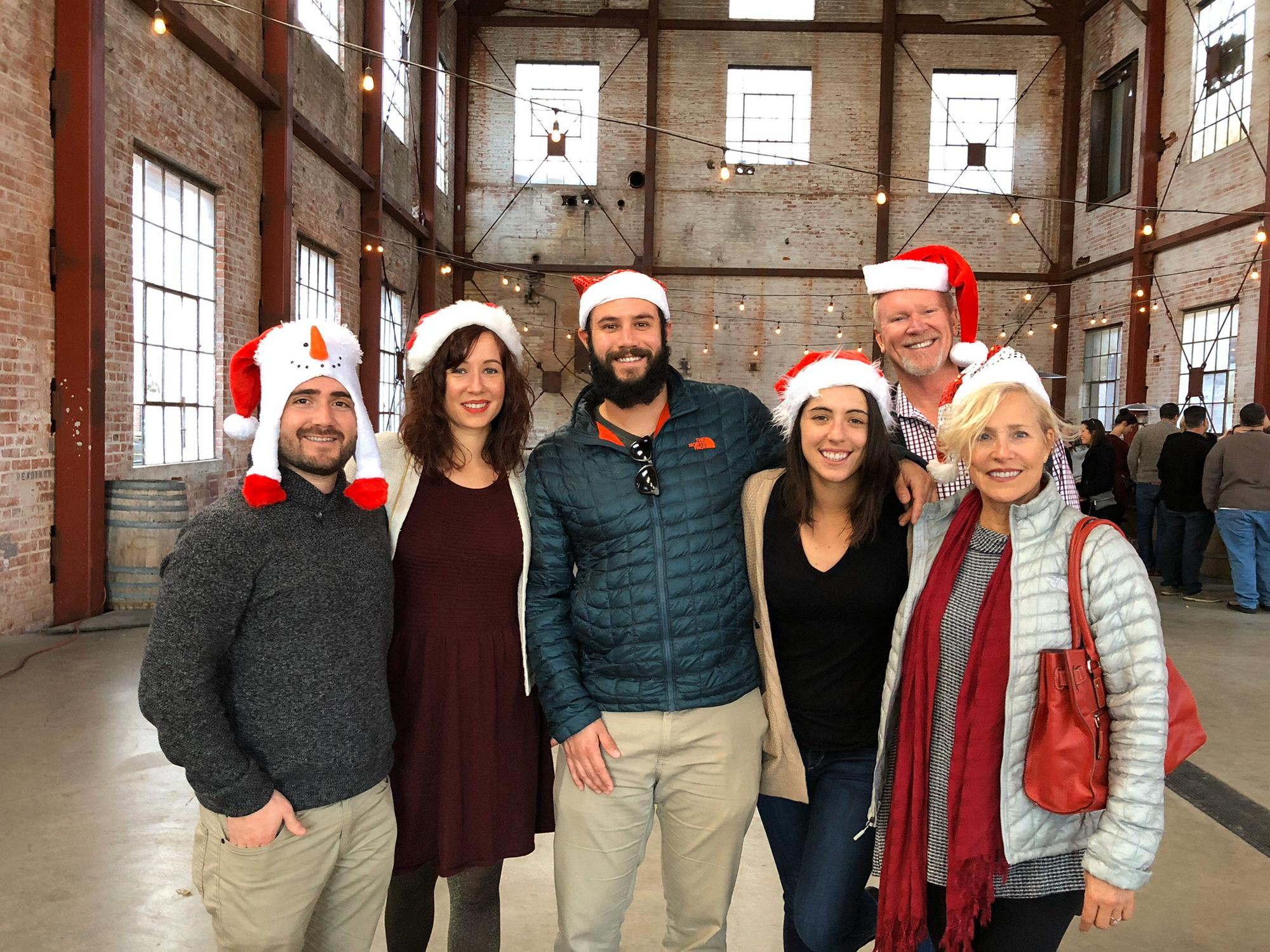 Meghan’s Family - Kyle, Meghan, Joe (brother in law), Kelsey (sister), Ed (step-dad), Patty (mom)