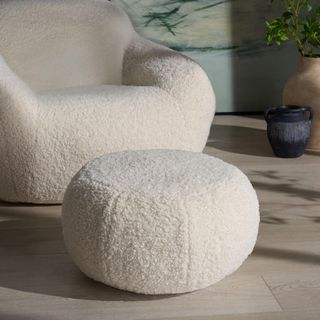 Gracelina Round Pouf