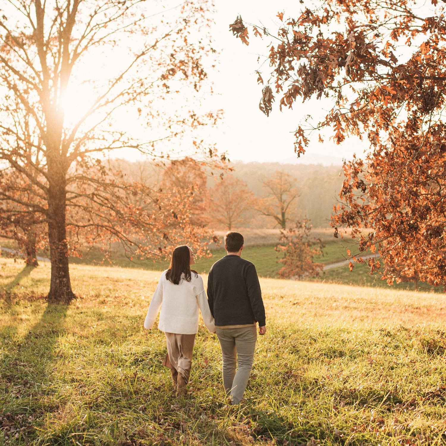 Engagement shoot at the Biltmore - Asheville, NC.