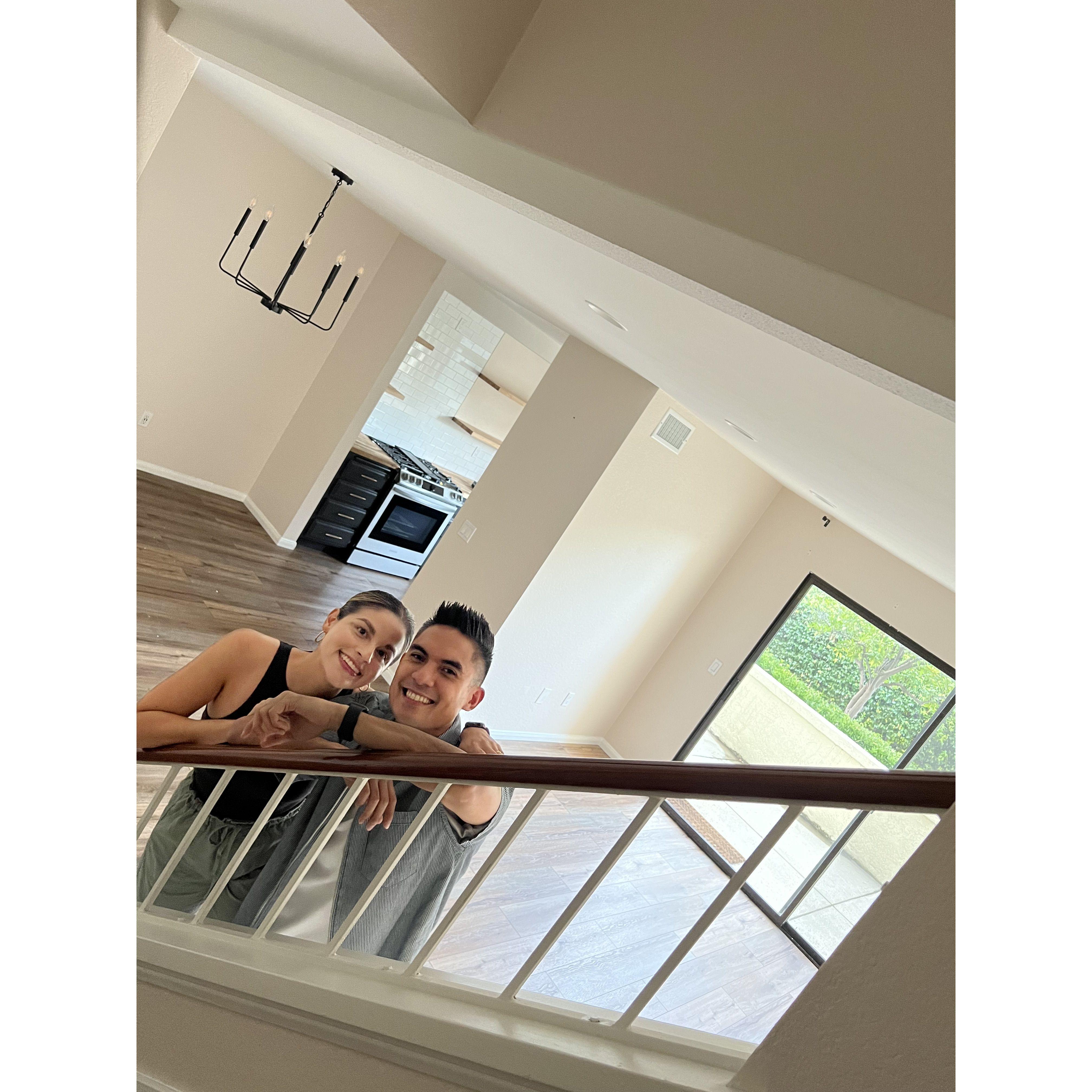 We bought our first hour together and this is the day we got our keys!