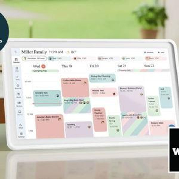 The Skylight Calendar 2 (Classic/White) with Plus Plan | Skylight