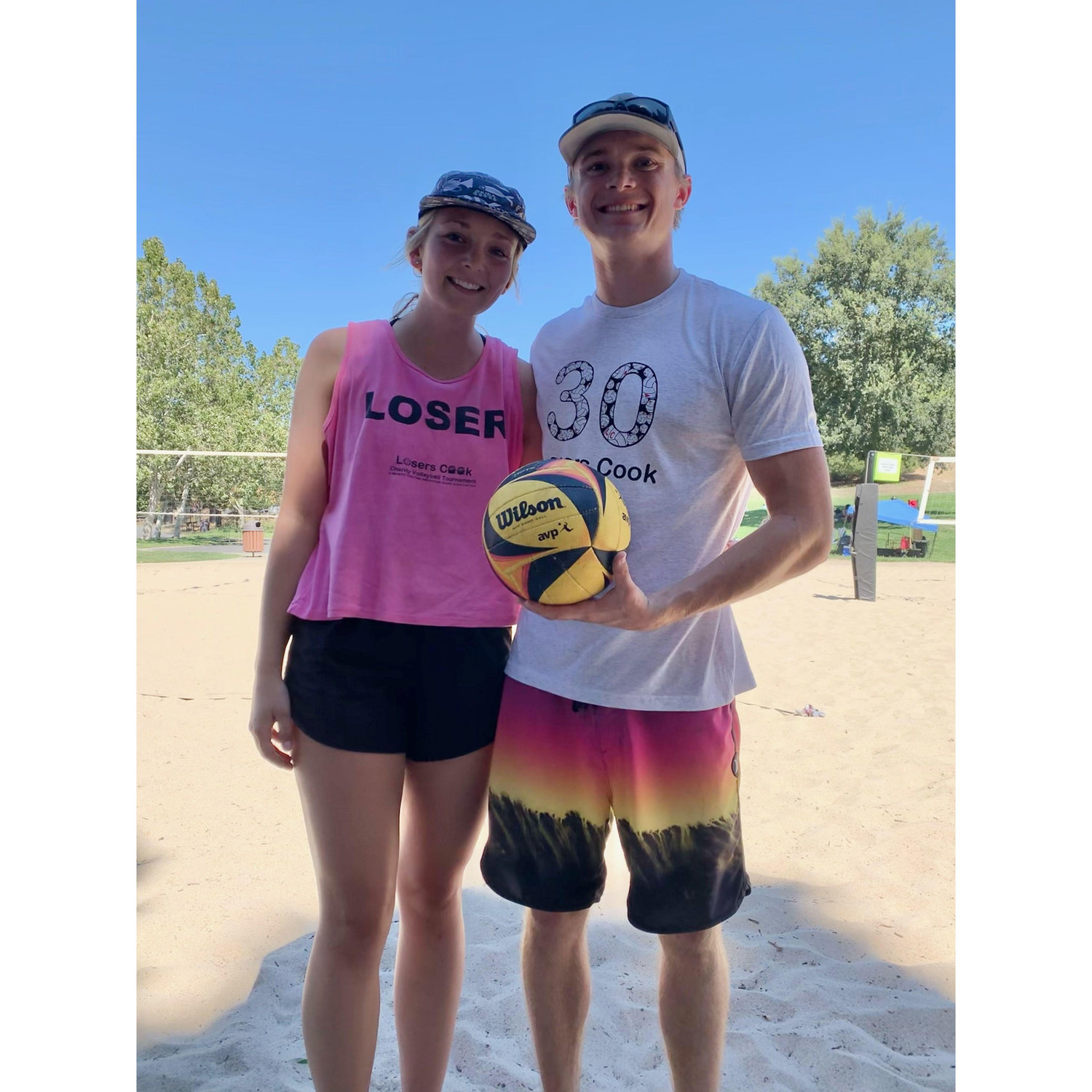 Sept 2022. Annual Loser's Cook volleyball tournament in Danville.