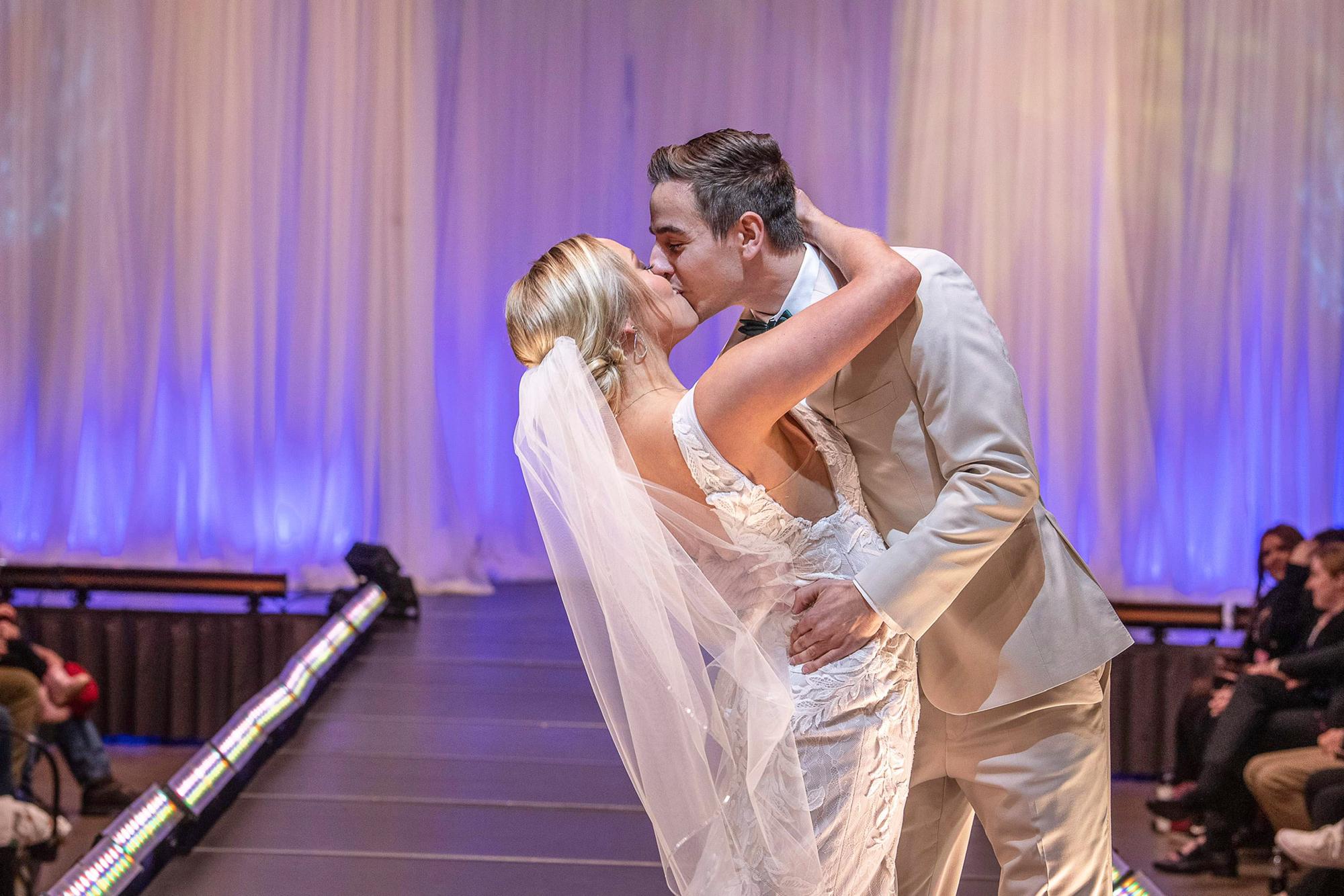 January 2023: we modeled in the Duluth Wedding Show!