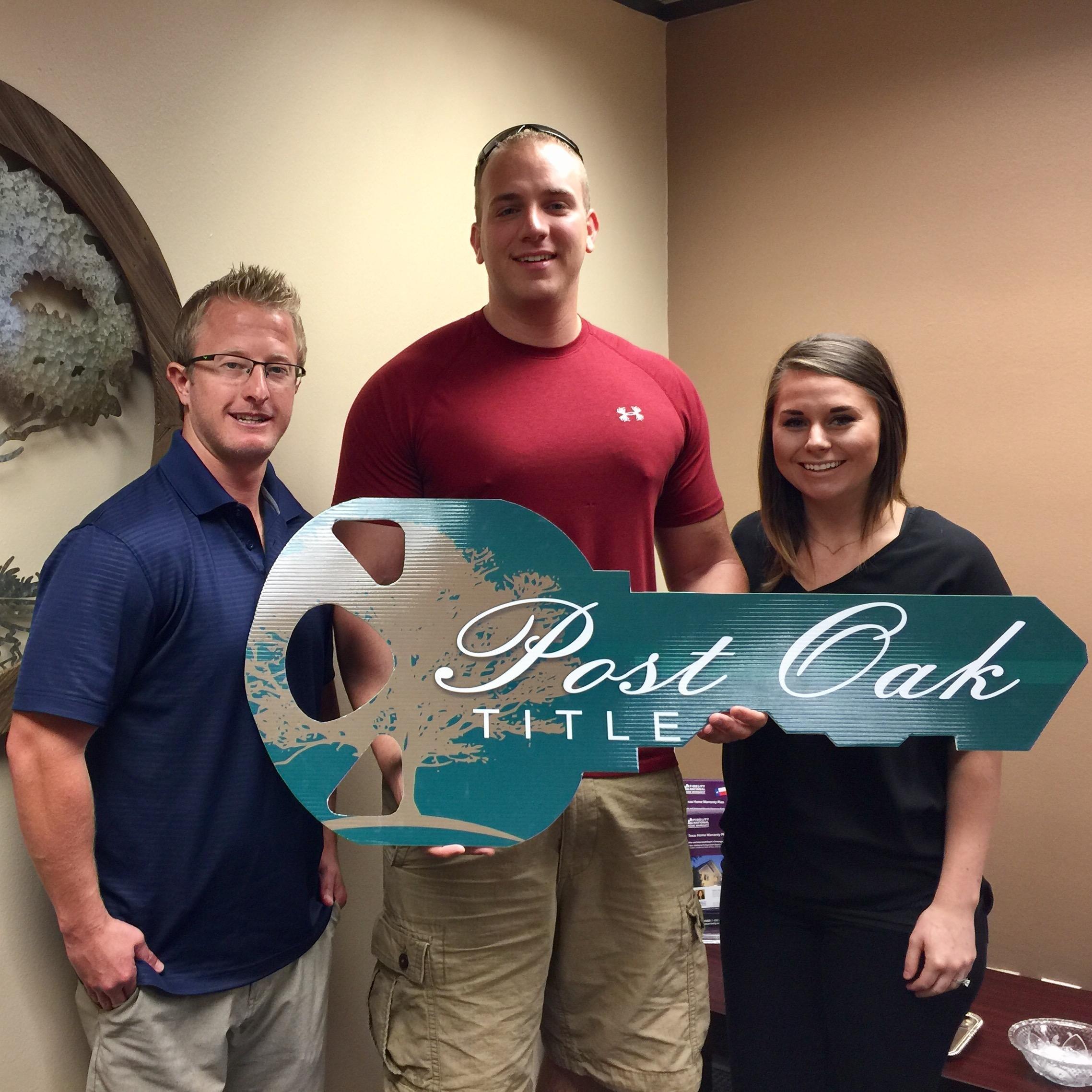 Closed on our first house!
