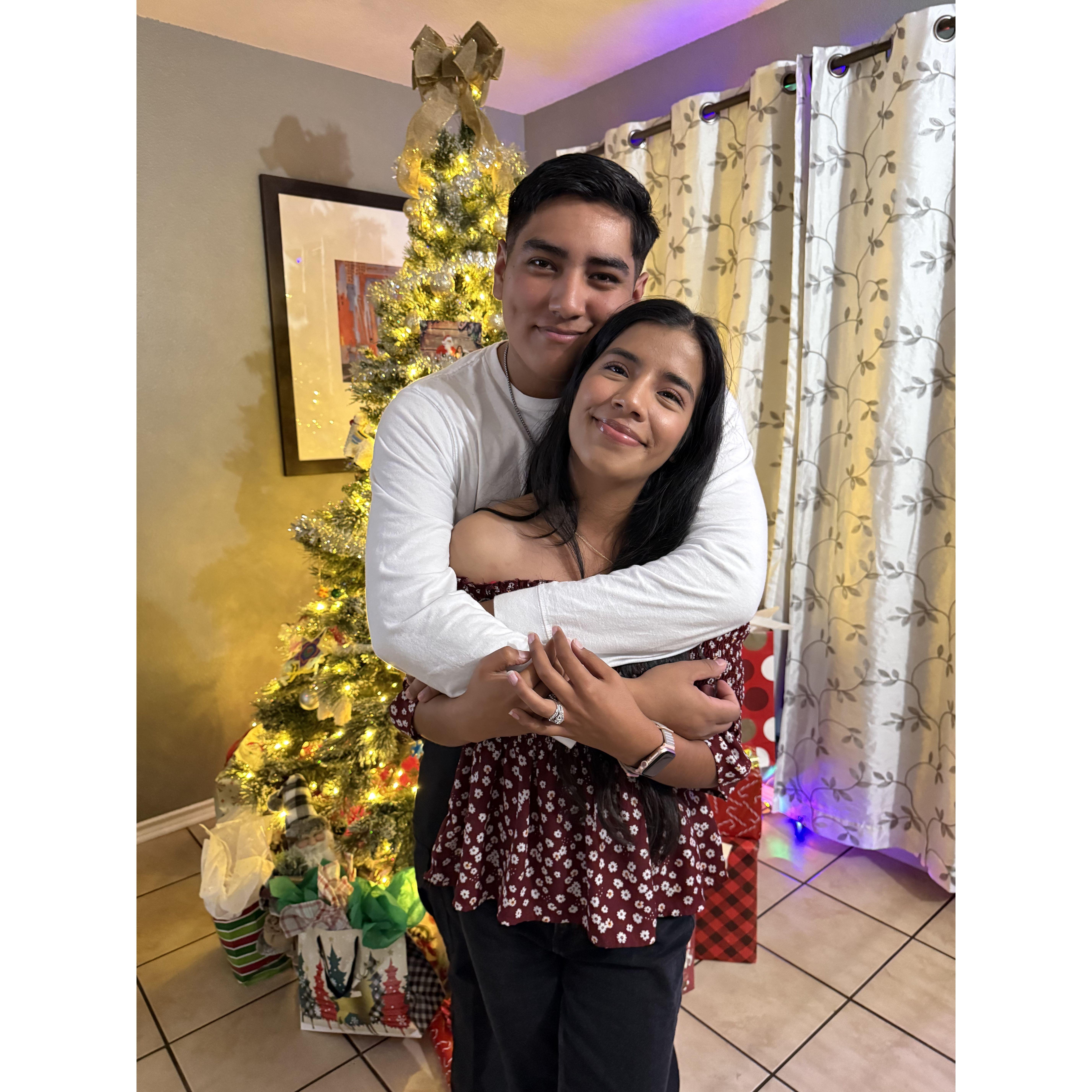 Our first Christmas together