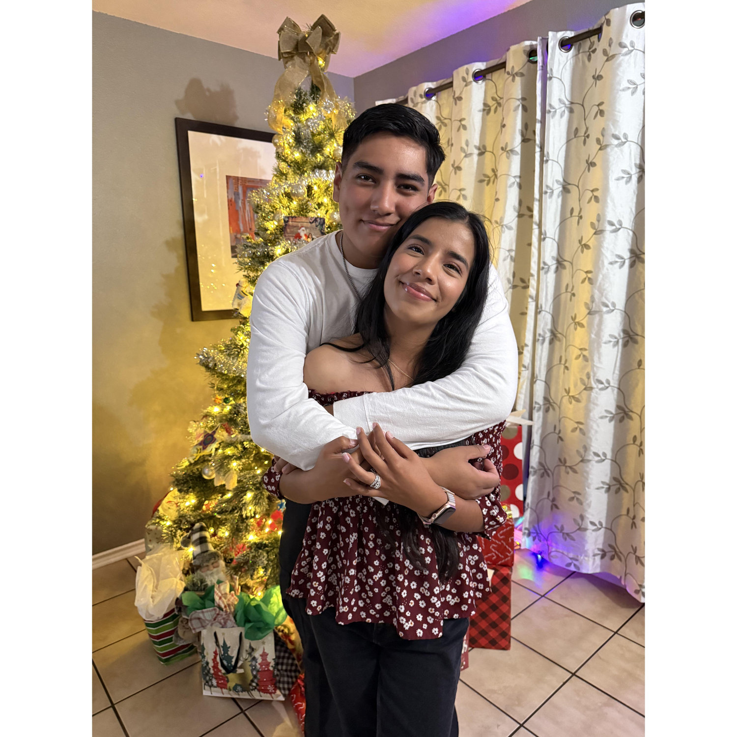 Our first Christmas together