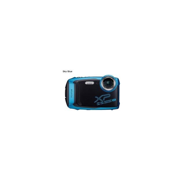Fujifilm XP140 Sky Blue Bundle w/SD