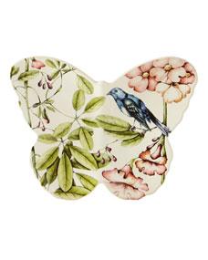 Juliska Belle Botanica Butterfly Plate