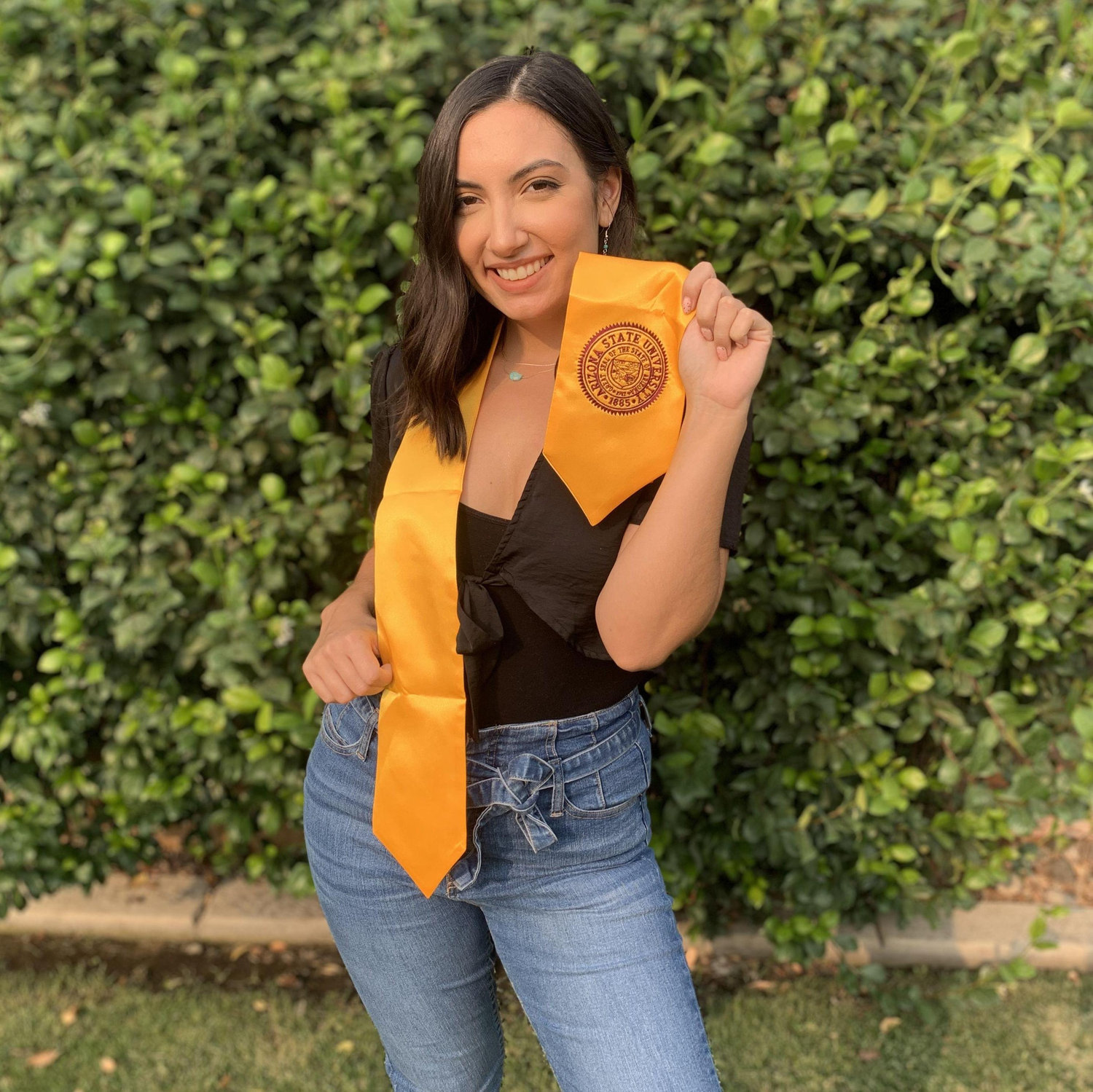 Katy got her Masters in 2020
