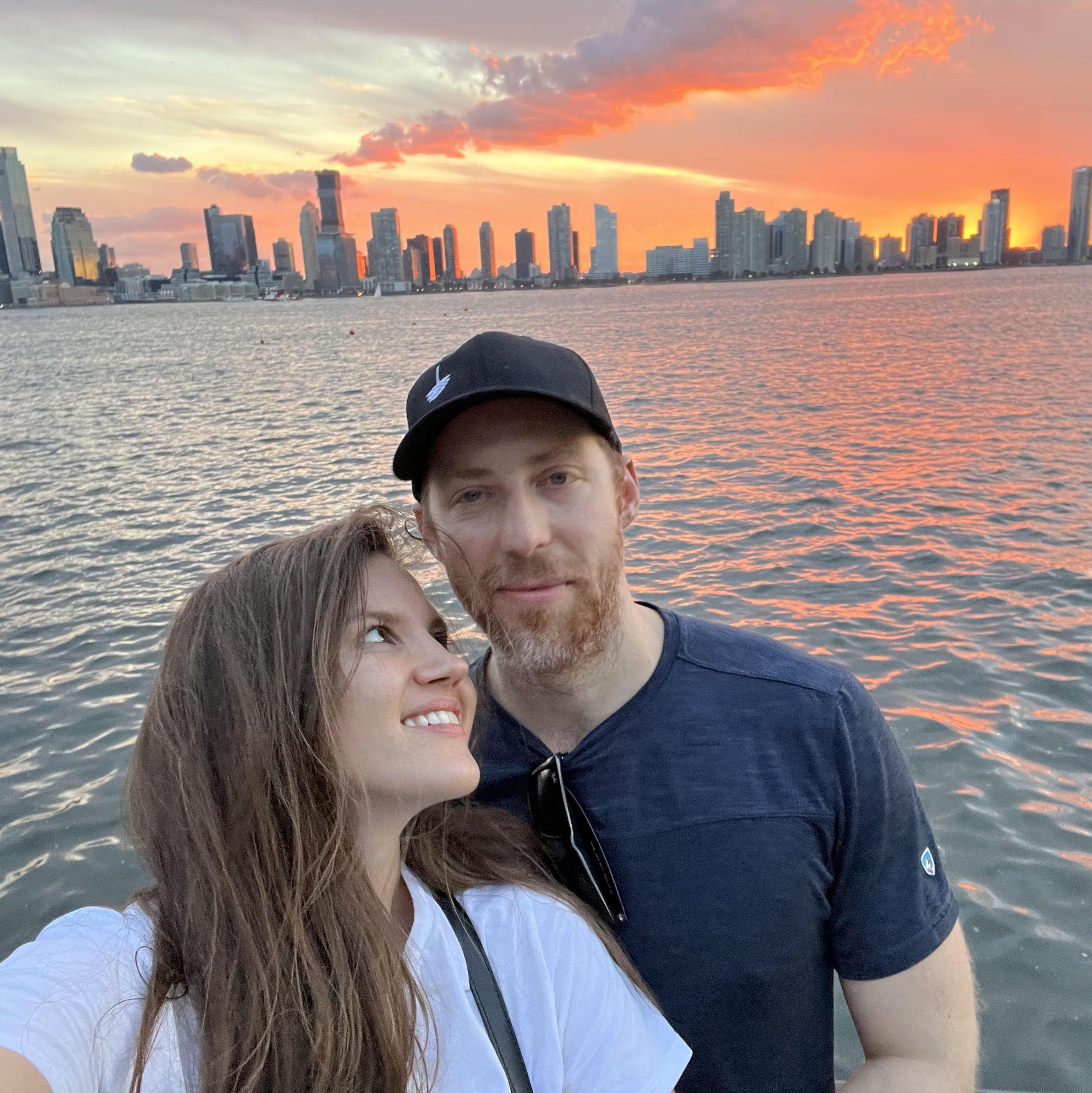 Manhattan sunset 