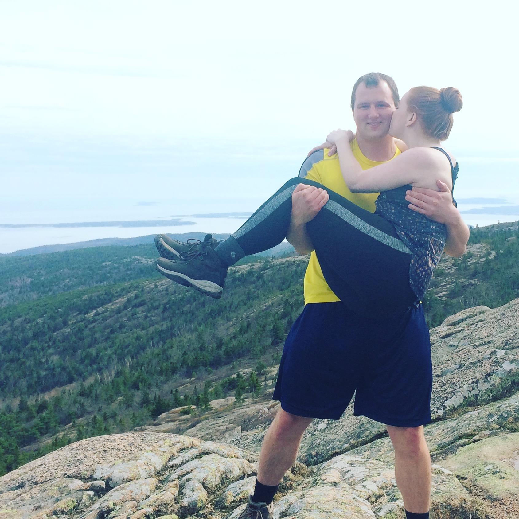 One of our many trips to Acadia!