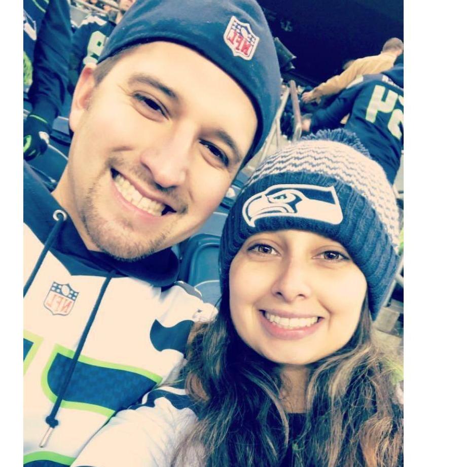 Our first game together.