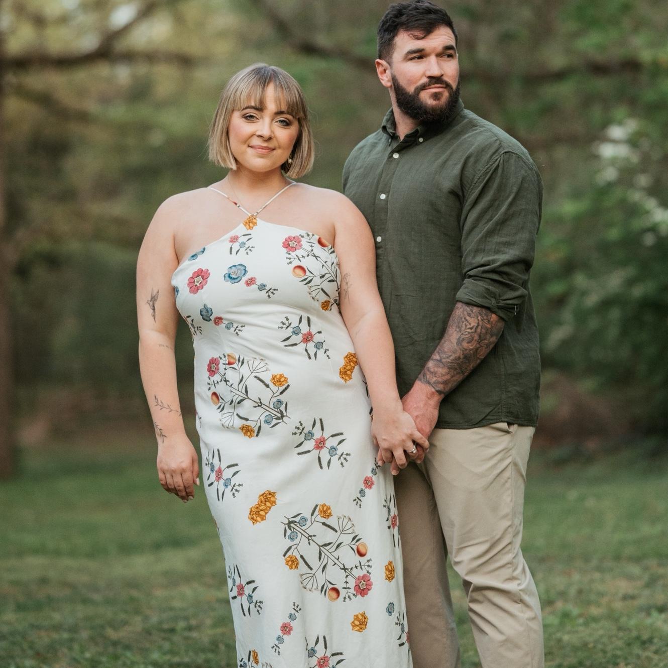 Engagement pictures where we met! Maryville College
