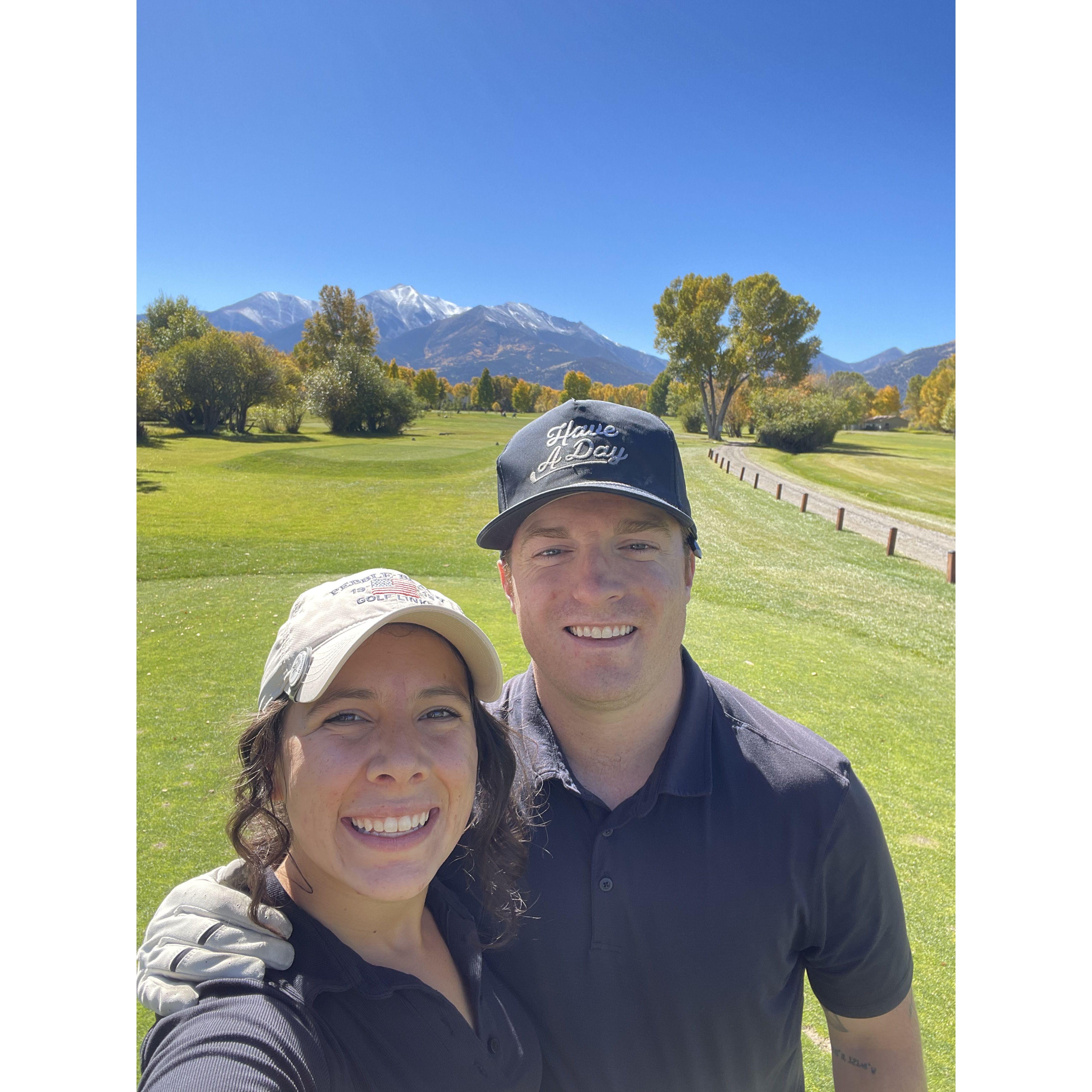 Lots of days on the golf course