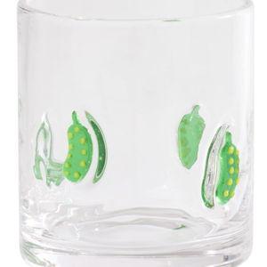 Charm Inlay Double Old Fashioned Glass - World Market (Pickle)