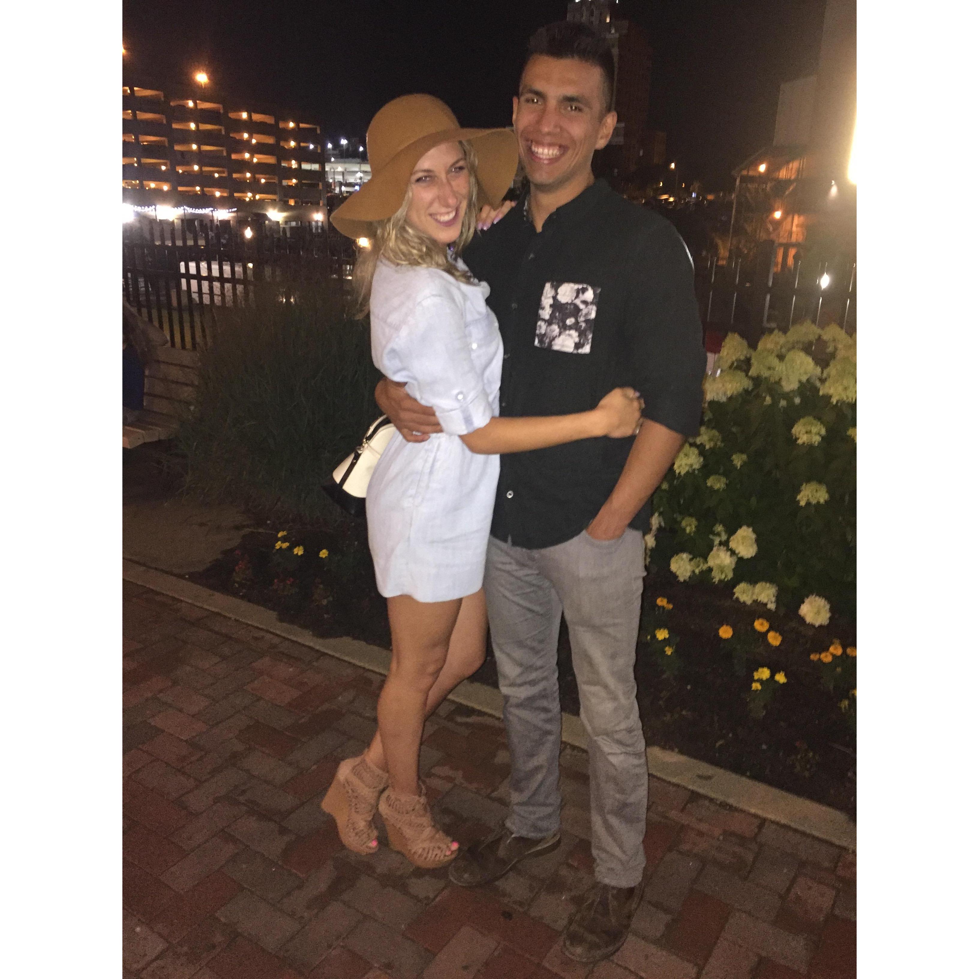 Luis's first visit to Ohio!
