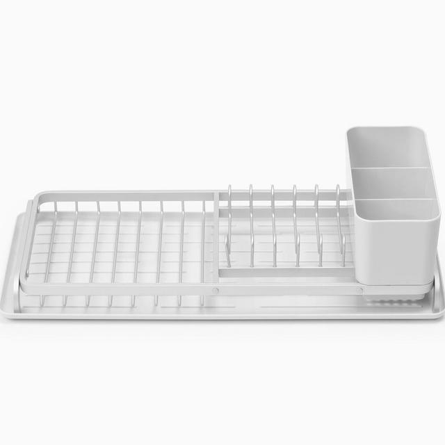 Brabantia Kitchen Compact Dish Drying Rack, Light Gray