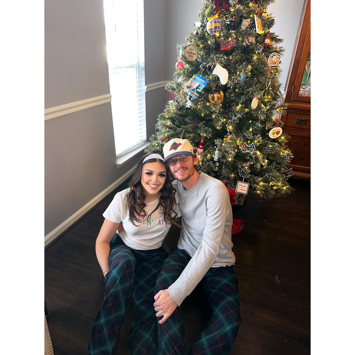 Our second Christmas together.