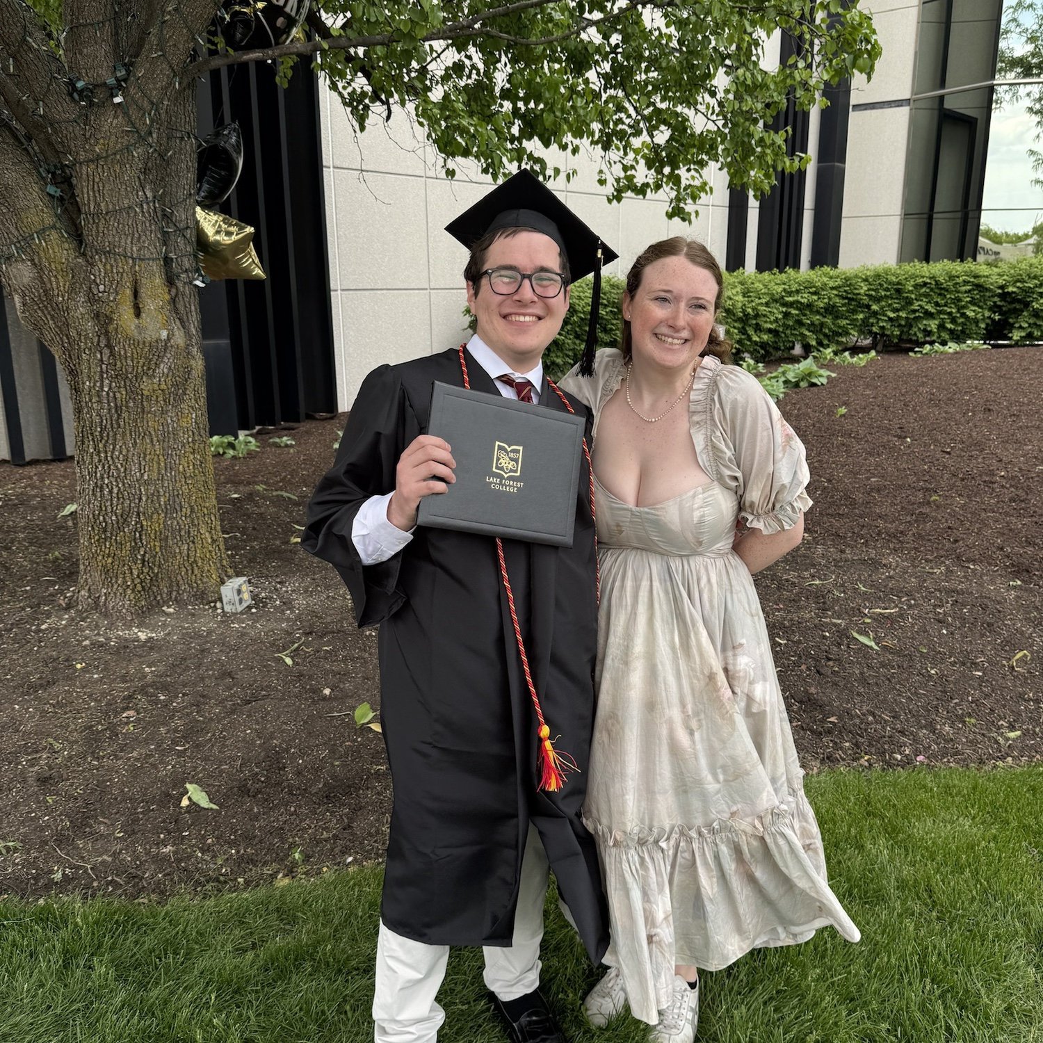 Andy’s graduation from Lake Forest College!