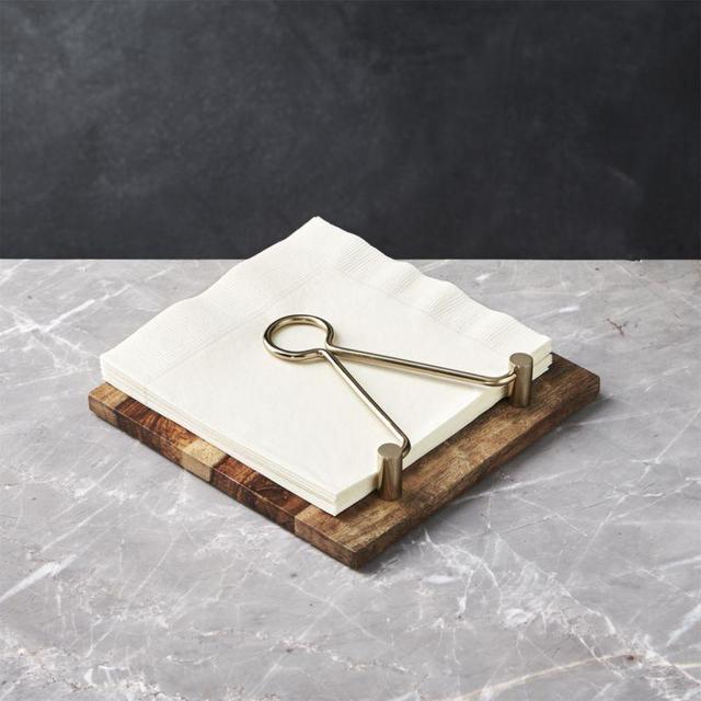 Beck Gold Napkin Holder