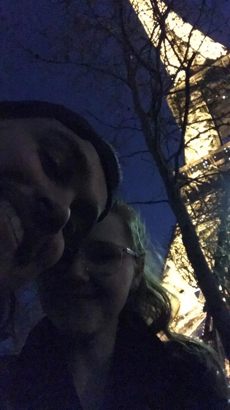 Wandering the streets of Paris into the middle of the night