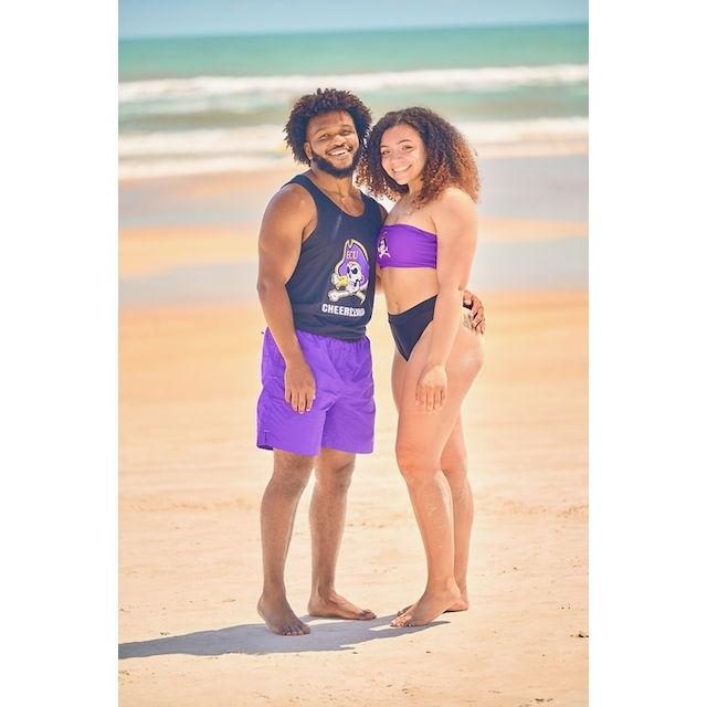 Beach pics after winning NCA