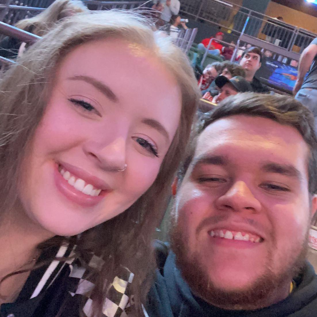 Our first Eagles game together
