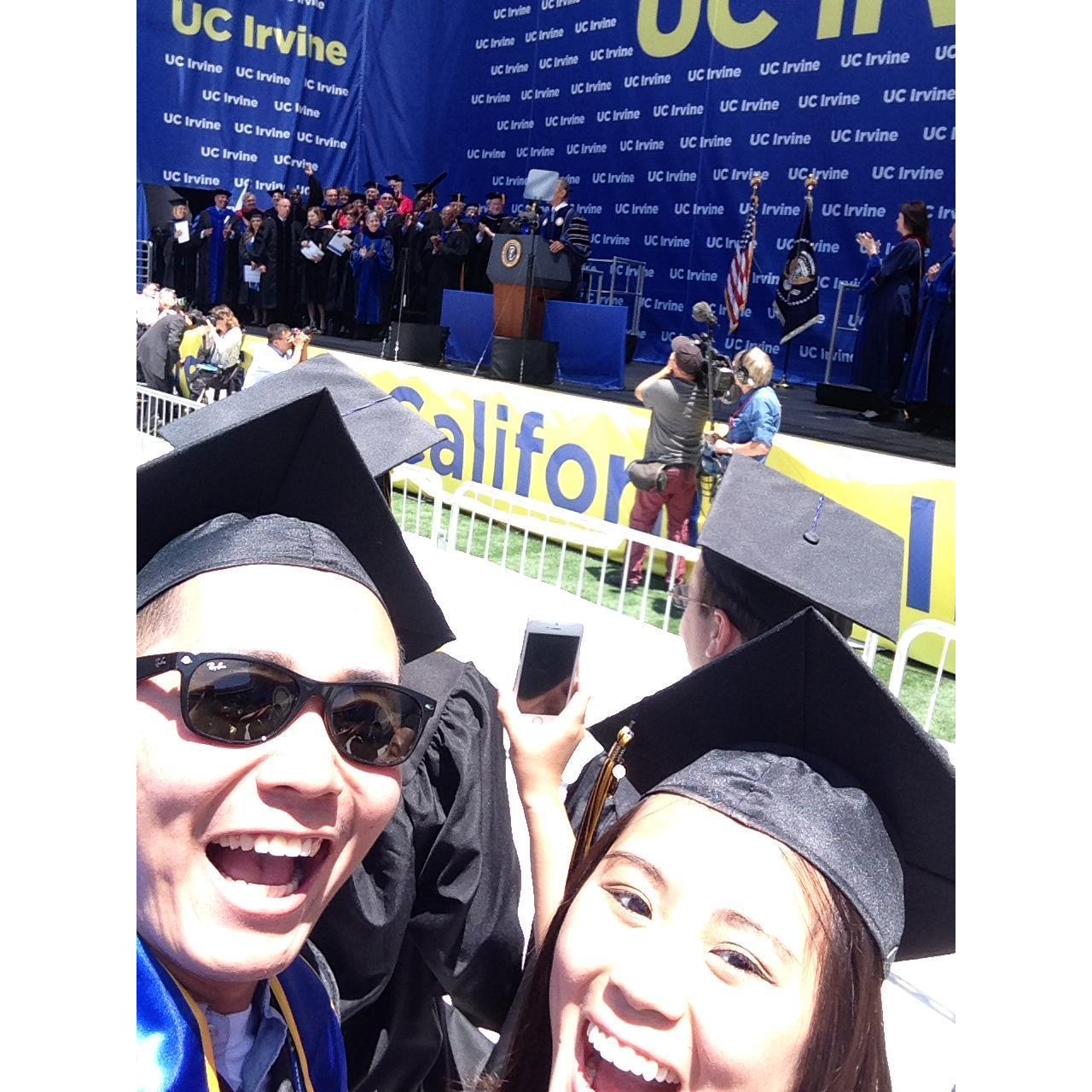 UCI Obama Graduation 2014!