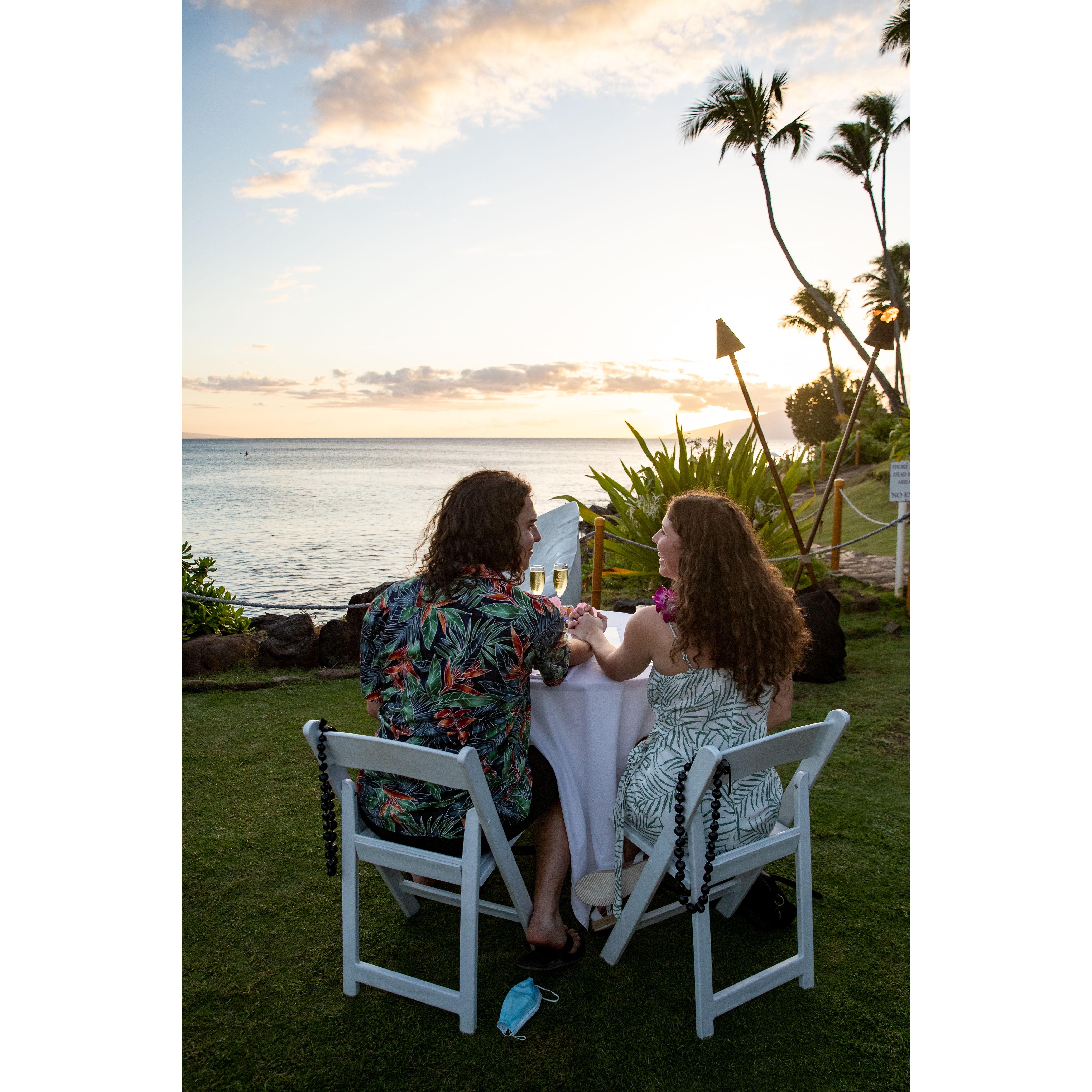 2021 Maui Engagement Dinner