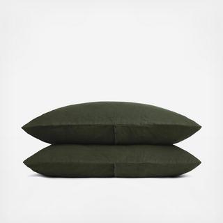 European Flax Linen Pillowcase Set of 2