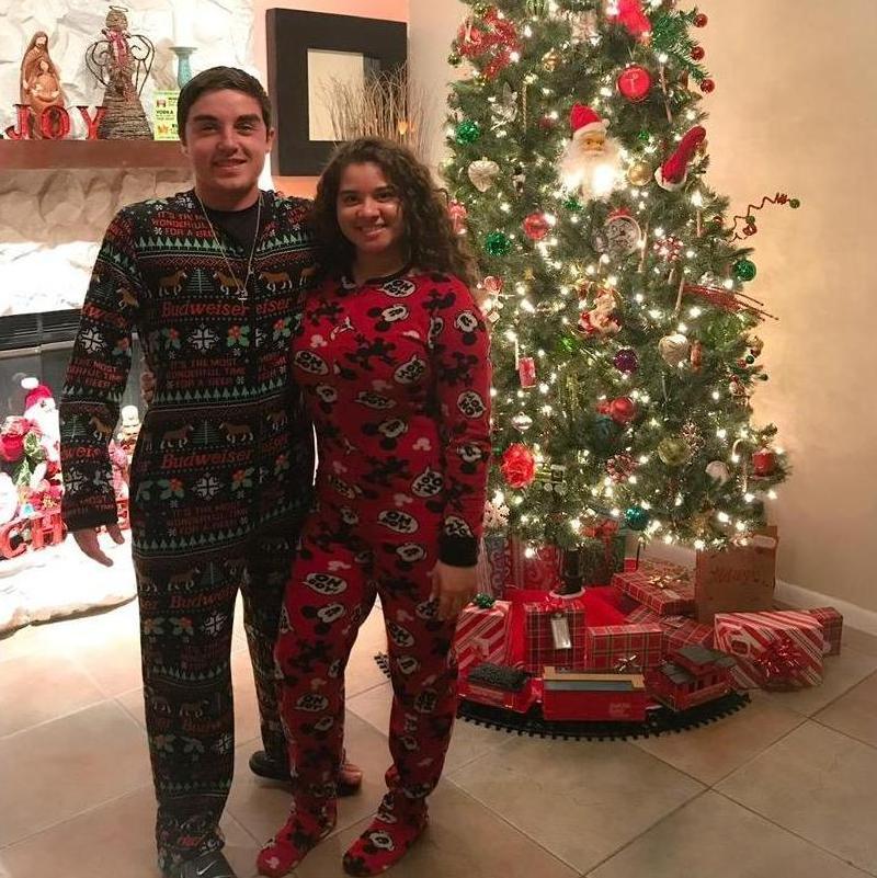 Our First Christmas as a Couple in 2017