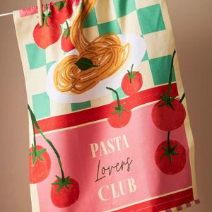 Pasta Lovers Club Dish Towel