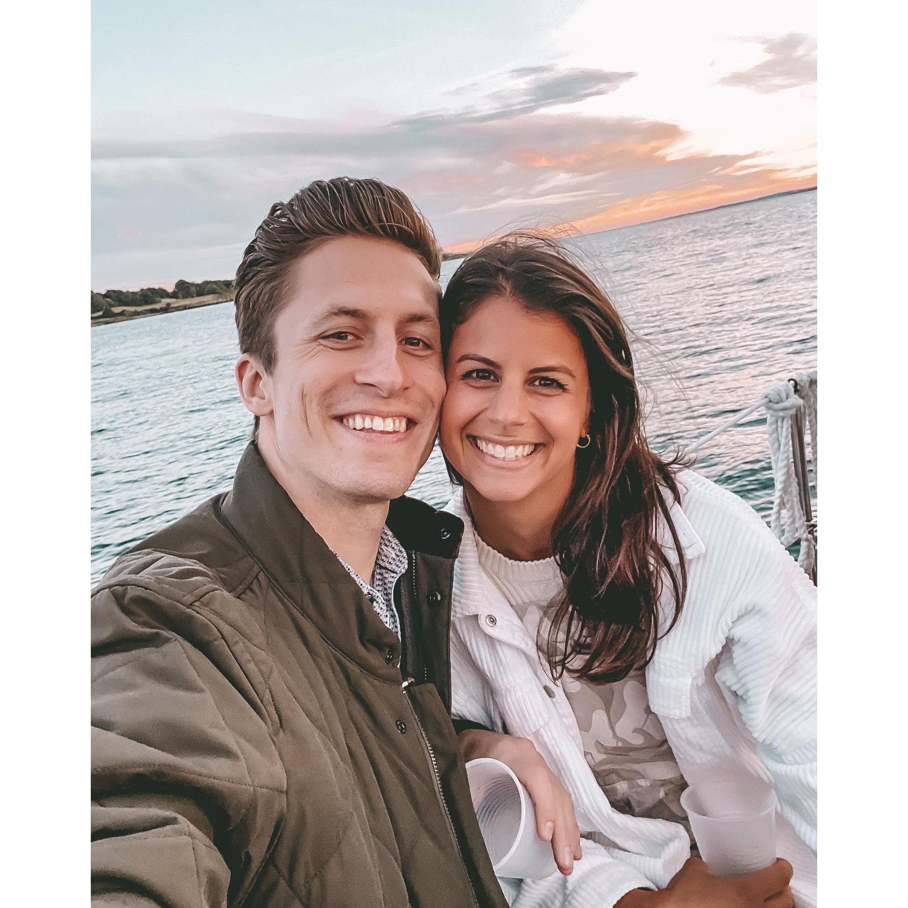 Newport sunset sail to end summer 2022!