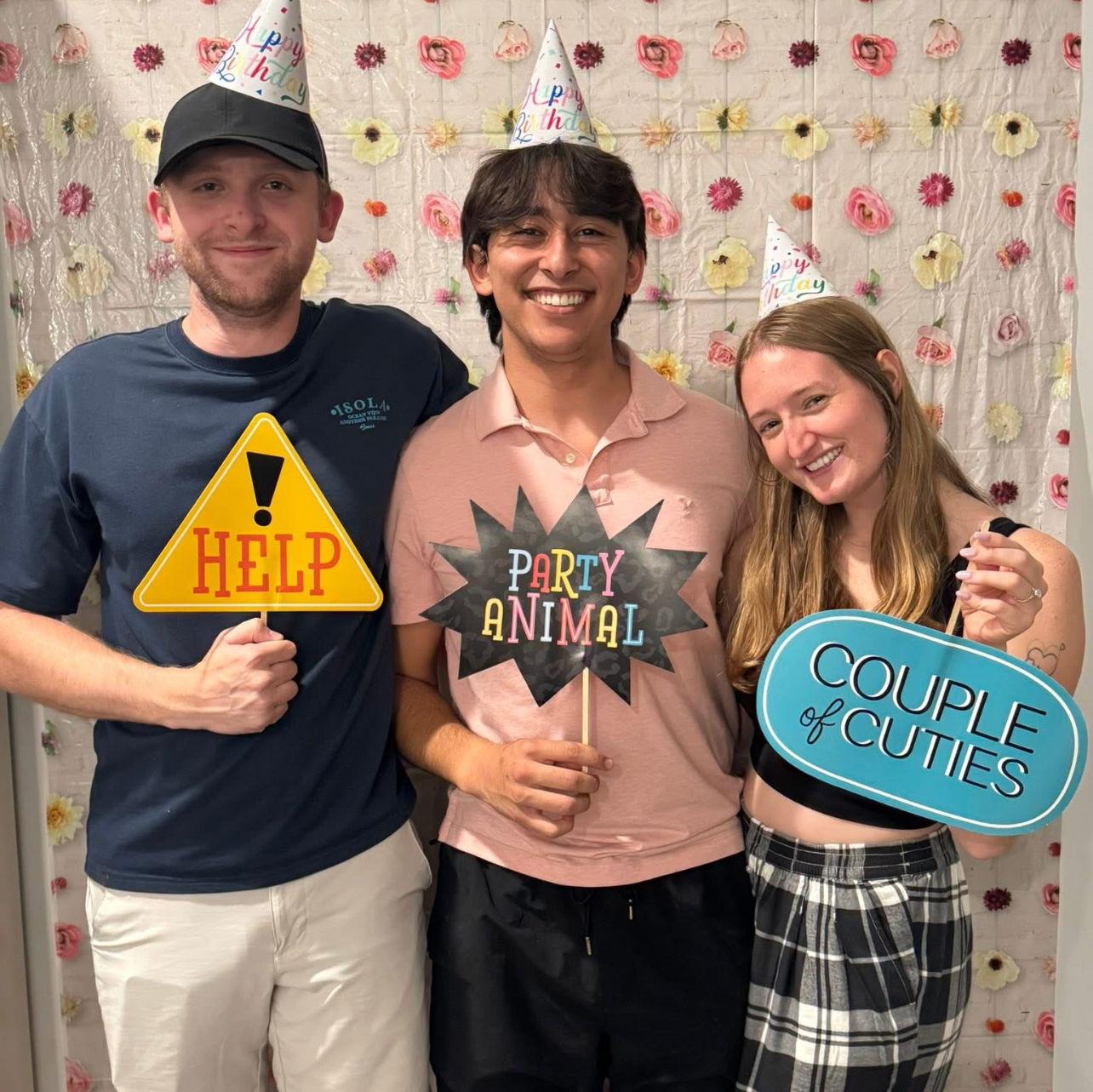 One of our best men & us