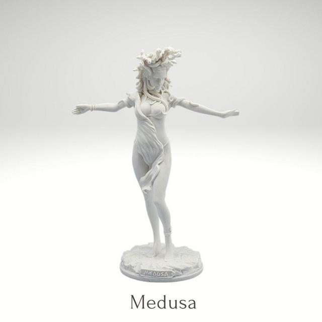 Medusa Statue Ancient Greek Sculpture...