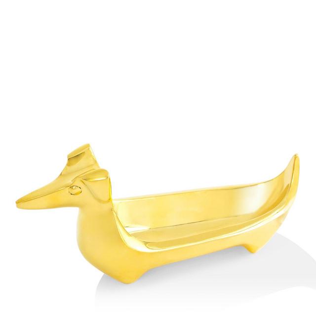 Jonathan Adler Brass Dachshund Ring Bowl