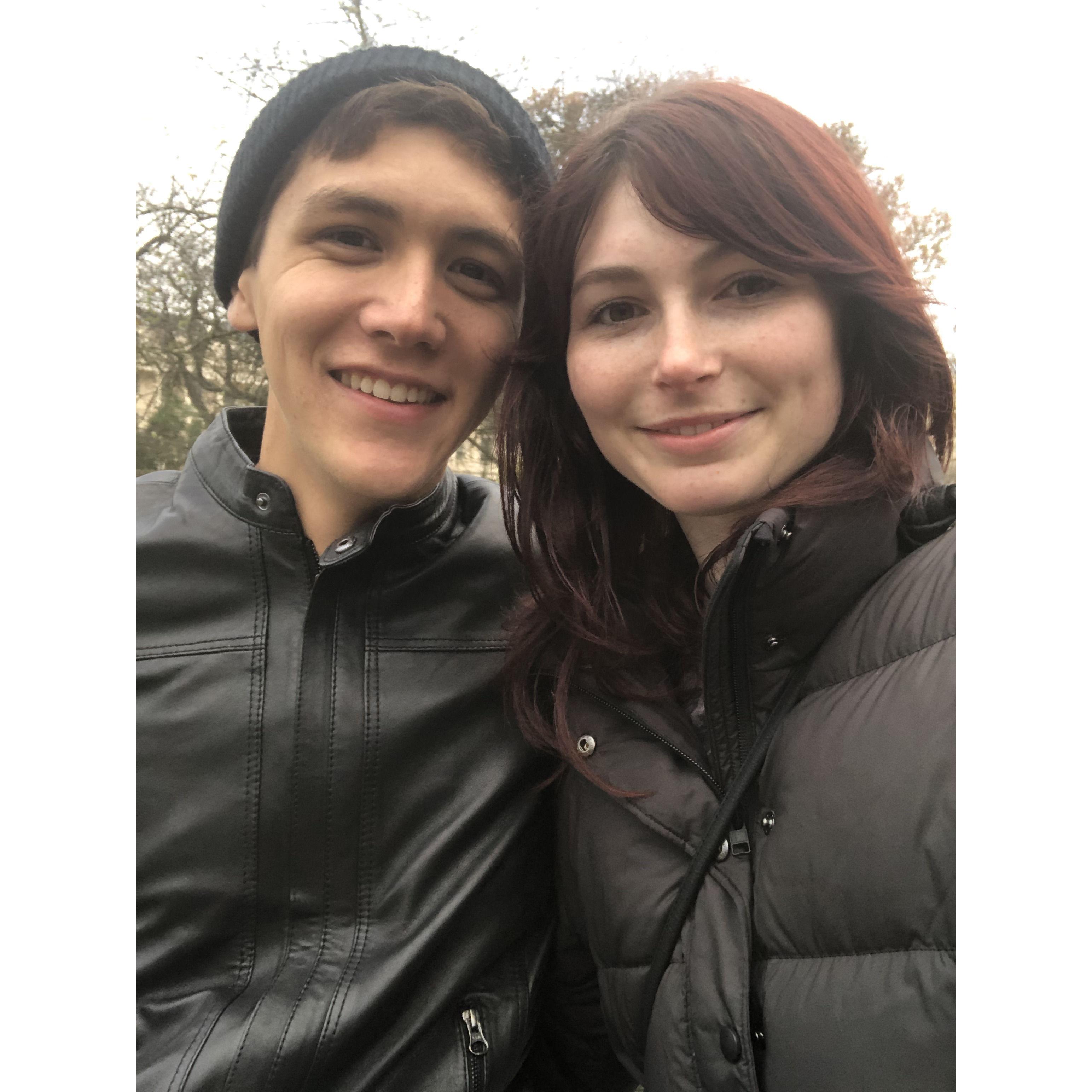 You can't tell, but we're in London here!