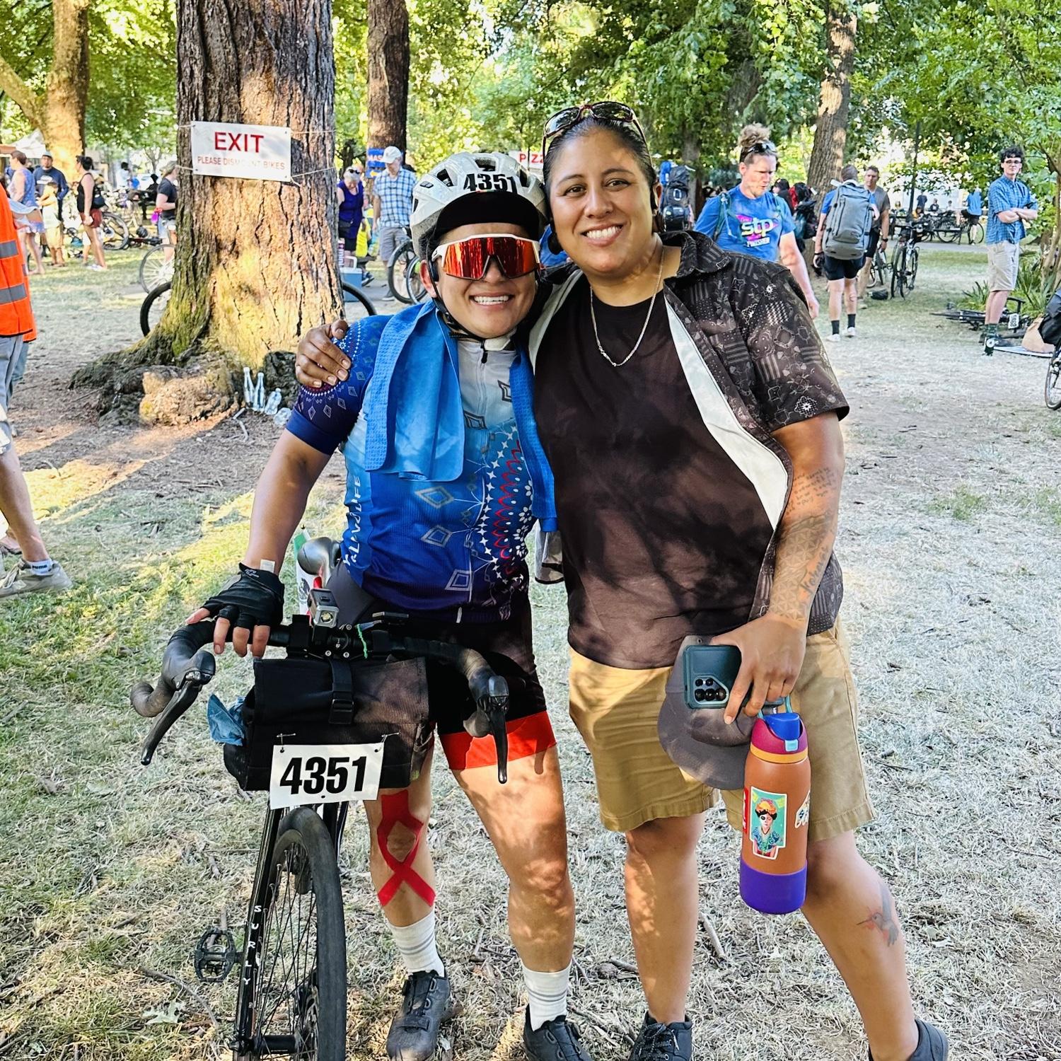 Chave’s big bike race!