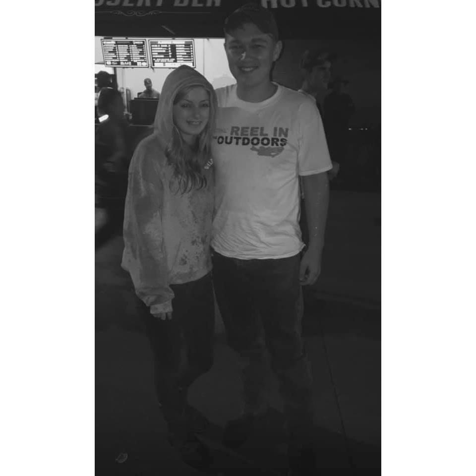 Our very first date! 2016 - Florence "Freedom" Center to watch fireworks for the fourth of July