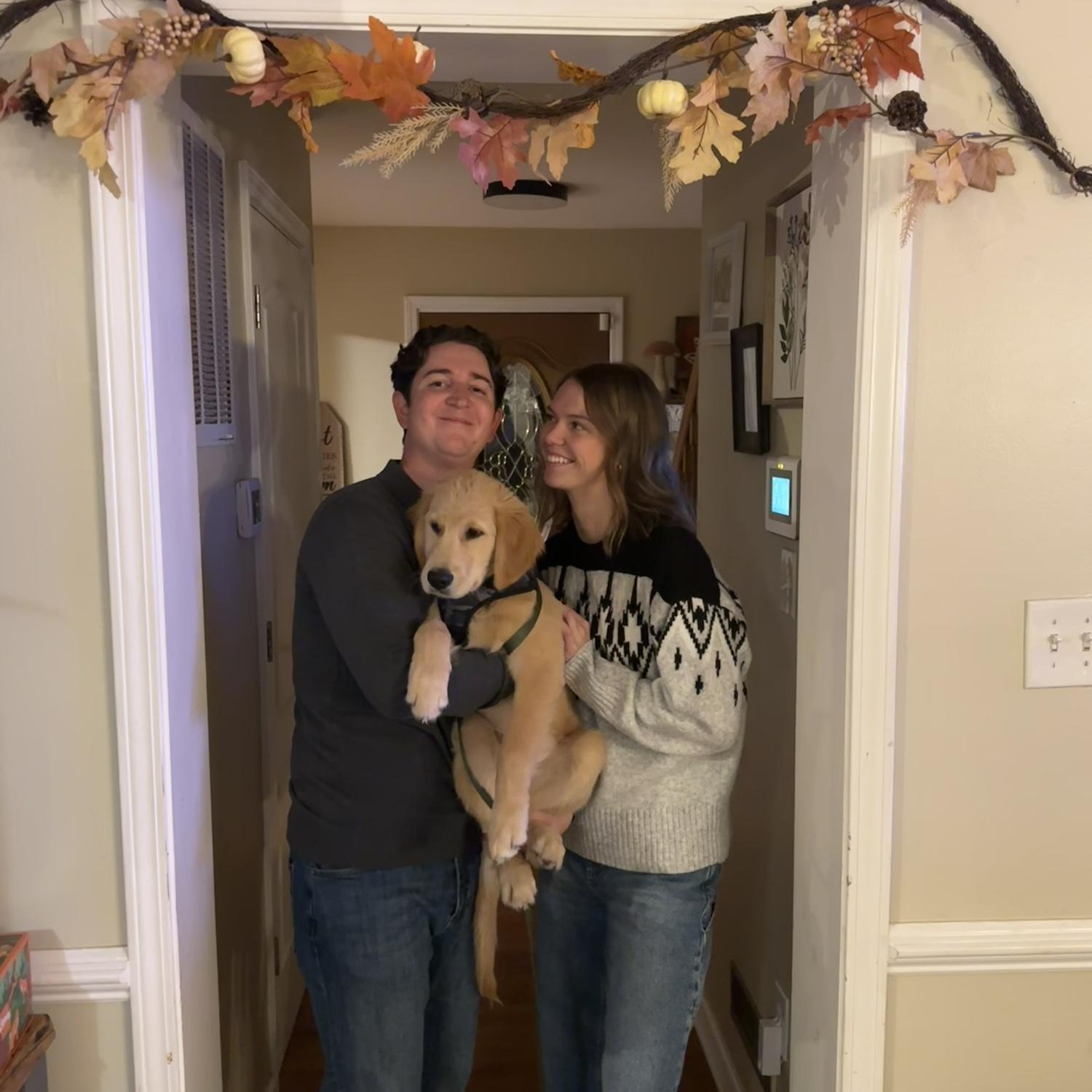 Puppy's first Thanksgiving