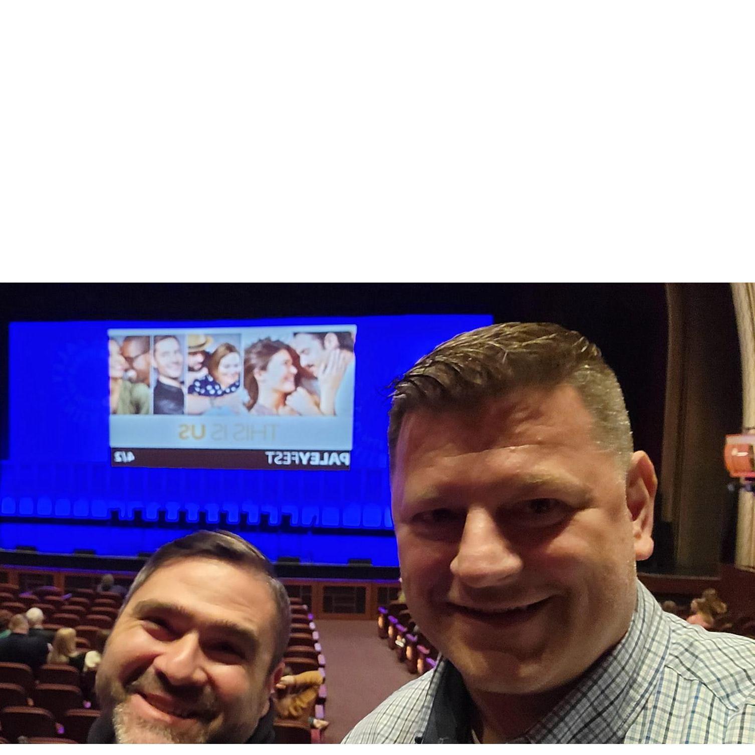 At the Dolby Theater in Los Angeles to see the cast of This is Us!!