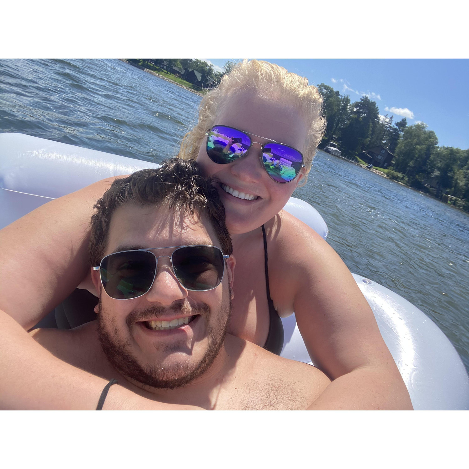 Brandon’s first trip to the cabin. July 2020