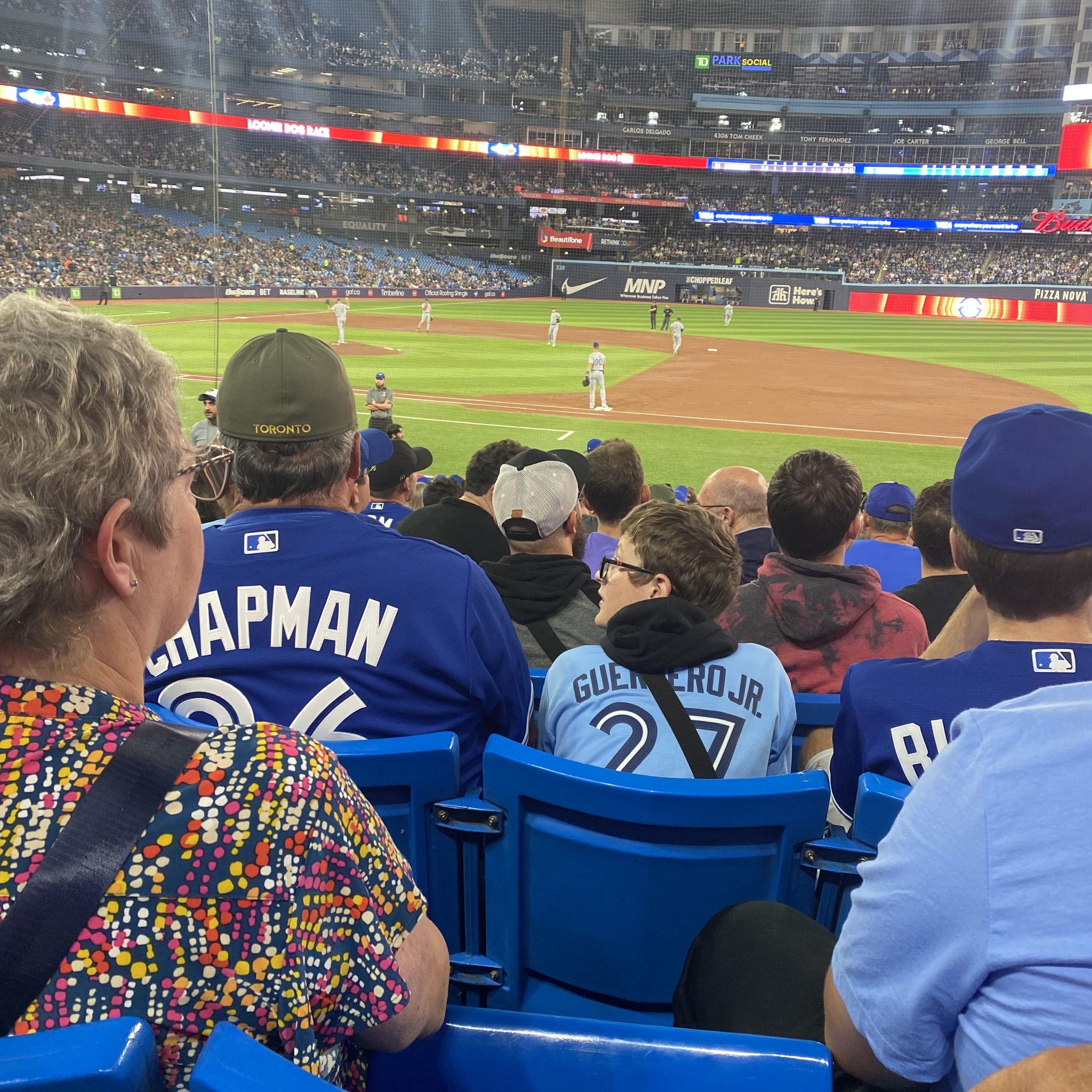 Our First Blue Jays Game