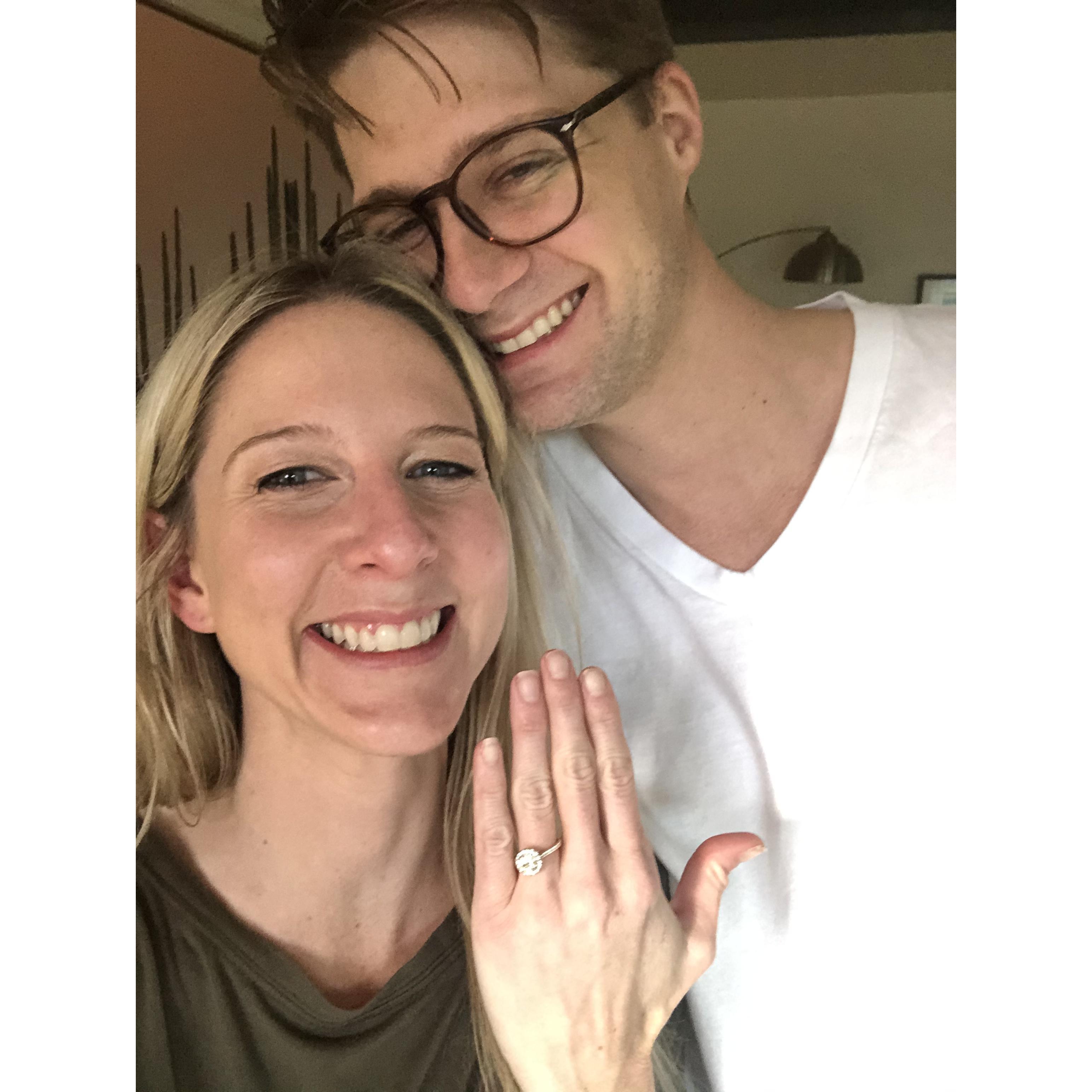 Aftermath of saying “yes!”