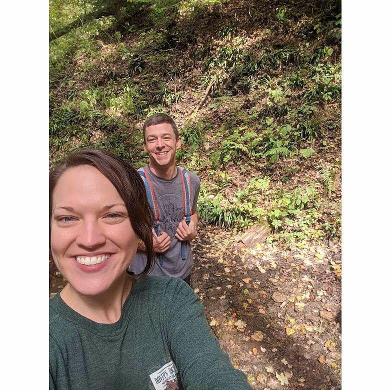 Our first hiking trip of many together.