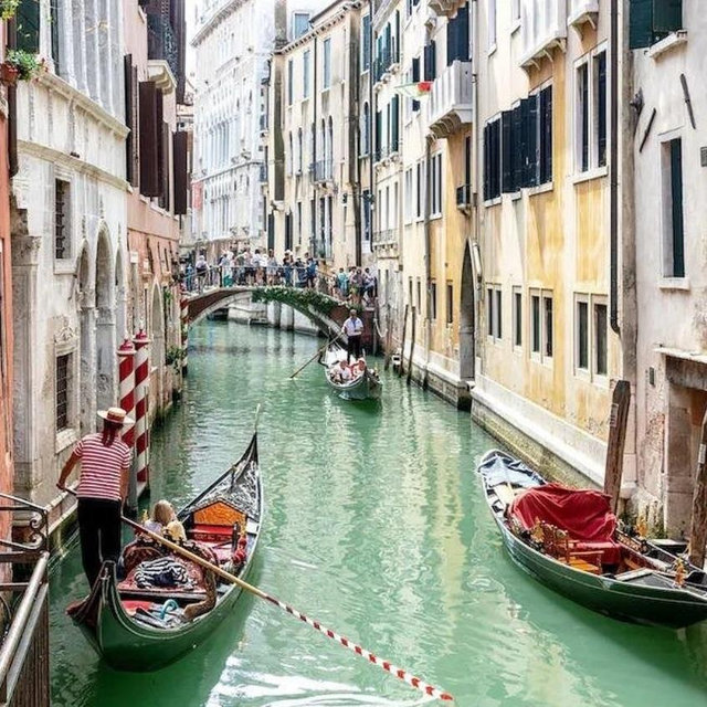 Gondola Ride in Venice, Italy